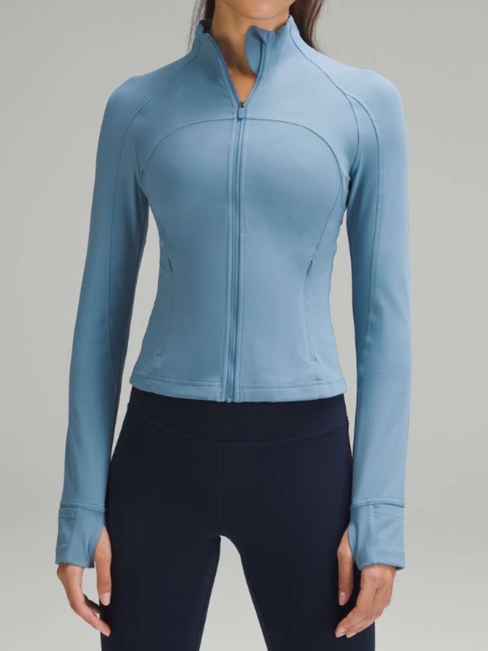 Lululemon Cropped Define Jacket *Nulu Utility Blue